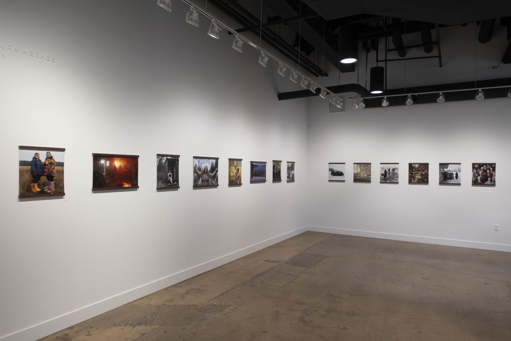 Installation view of Laura Rautjoki's exhibition
